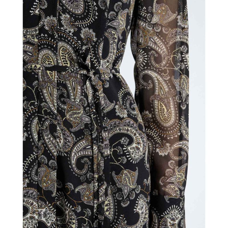 Cue Paisley Georgette Shirt Dress image number 2